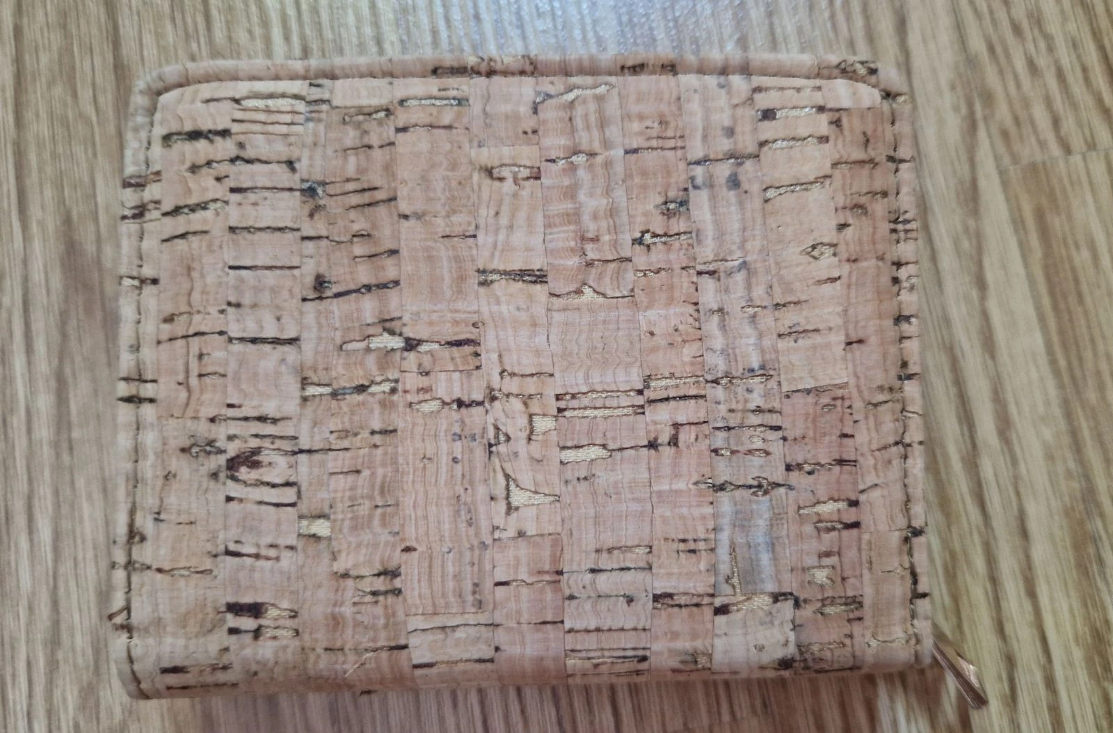 Women's vegan cork-style wallet 🌿 New unused – photo 2